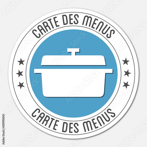 Logo carte des menus.
