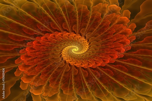 Multicolored fractal spiral  in my portfolio is much similar images