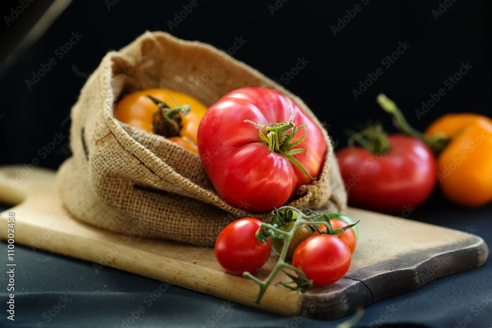 Tomatoes in bag Tomatoes in bag