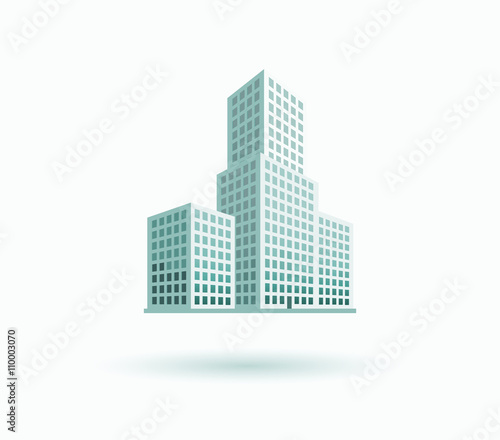 Skyscrapers House Building Icon