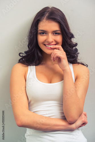 Attractive young woman