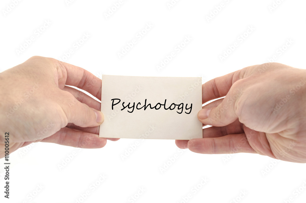 Psychology text concept Psychology text concept