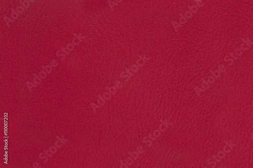 Bild auf Leinwand red leatherette texture as background.