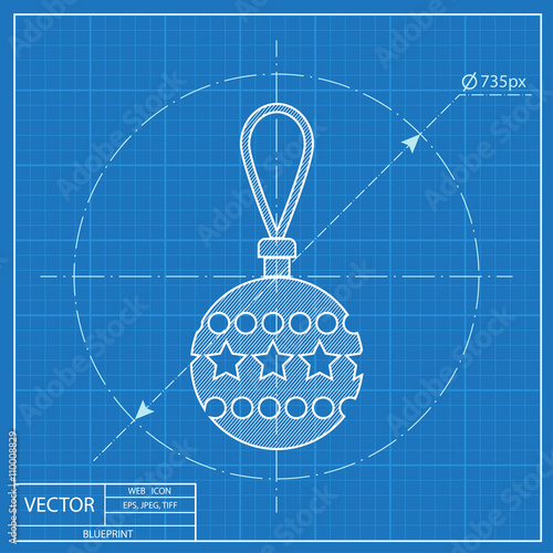 xmas toy blueprint icon