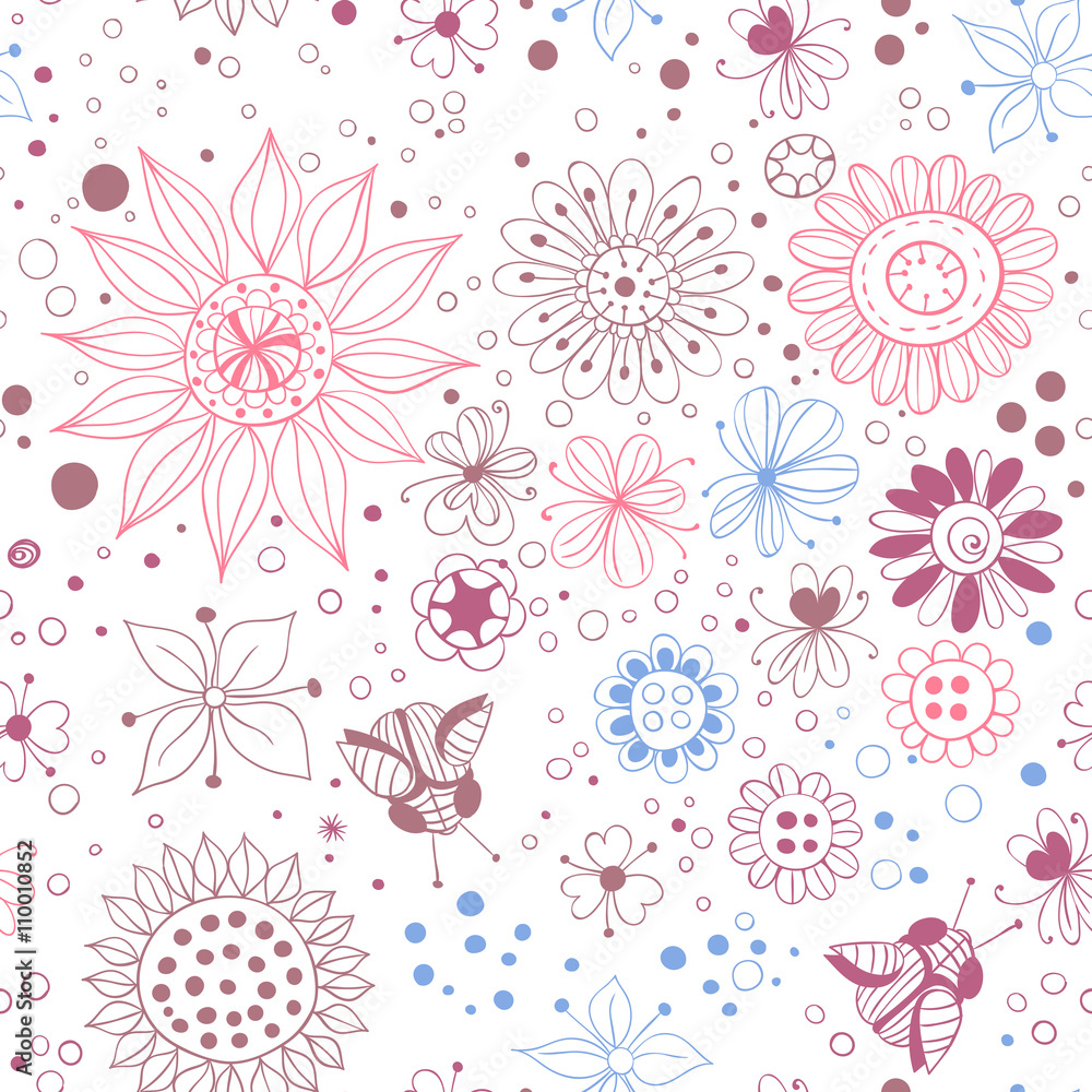 Plakat Floral pattern