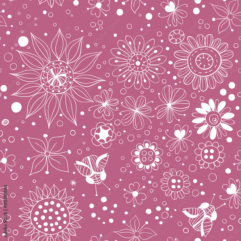 Floral pattern Floral pattern