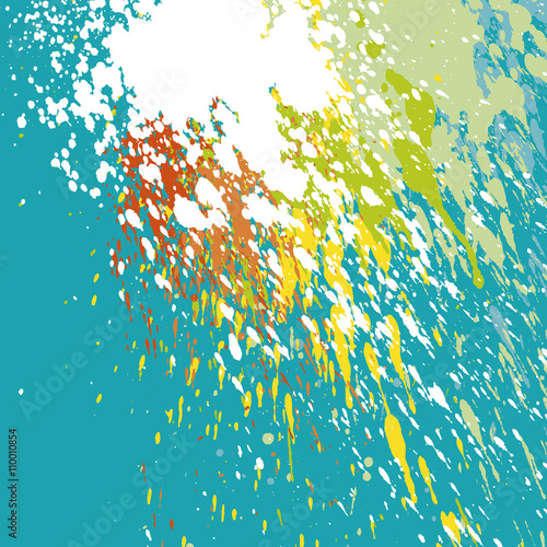 vector illustration of paint splash