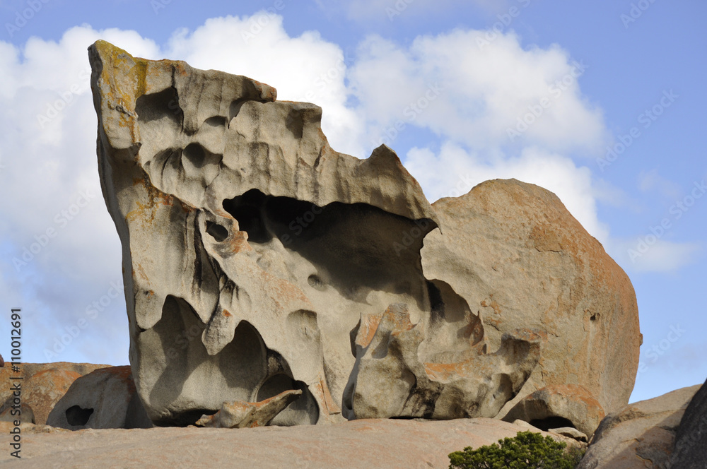 Strange rock formations,south Australia