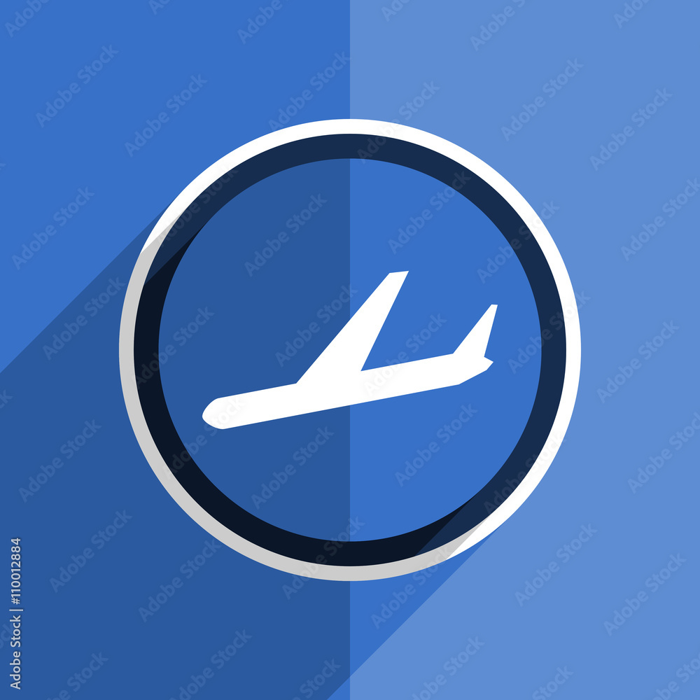 blue flat design arrivals modern web icon blue flat design arrivals modern web icon