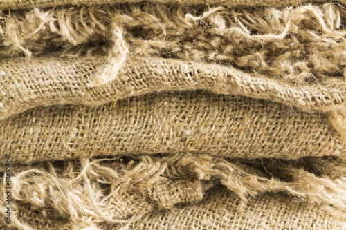 the texture of the bag from the fibers,background