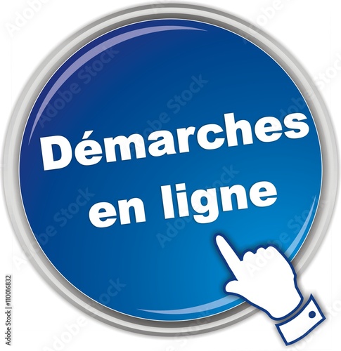 bouton démarches en ligne