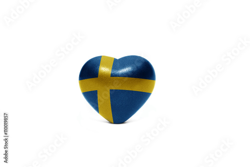 Free Download heart with national flag of sweden - GFXLoad