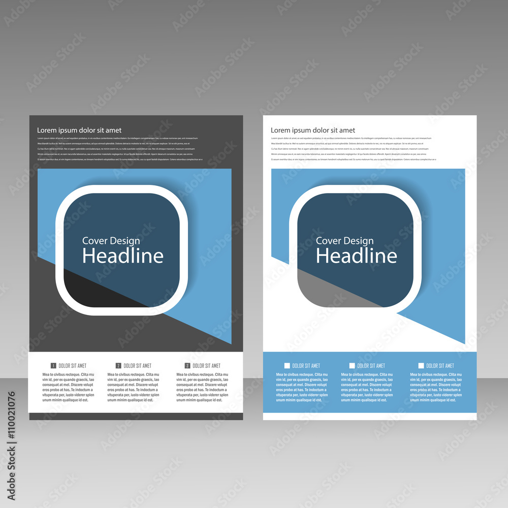 Abstract brochure design. Modern cover backgrounds. Vector template Abstract brochure design. Modern cover backgrounds. Vector template