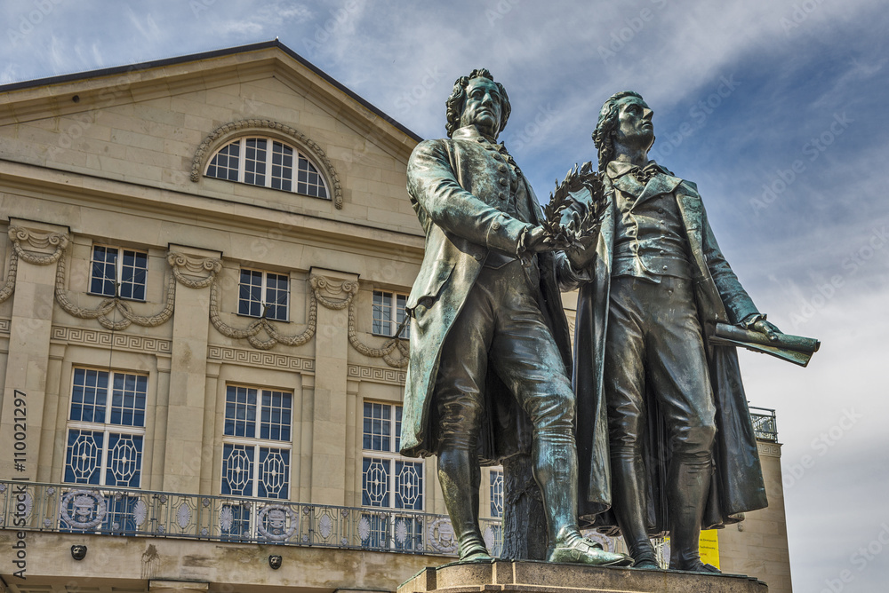 Goethe and Shiller Monument