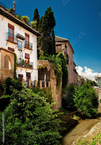 Old town of Granada, Spain
