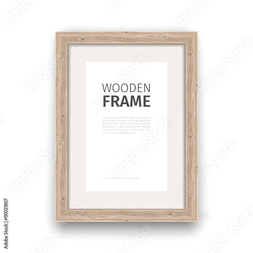 Wooden Rectangle Frame