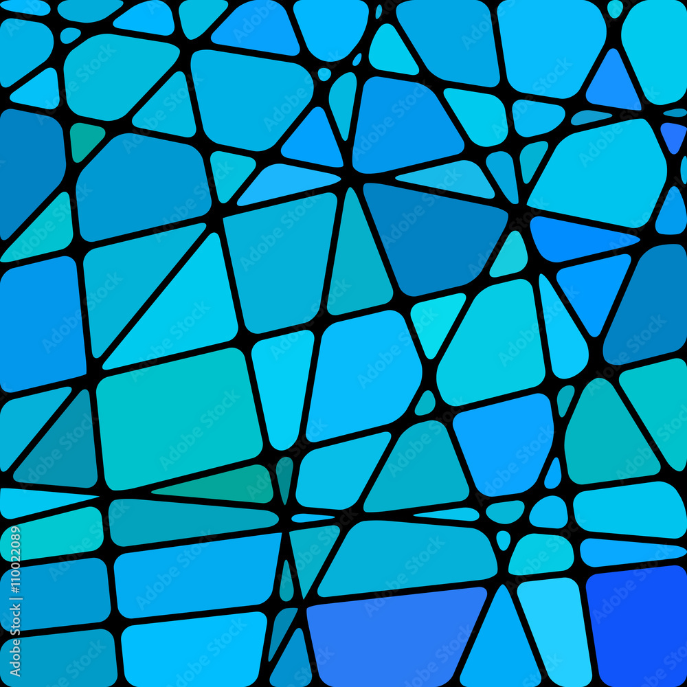 Fototapeta premium abstract vector stained-glass mosaic background