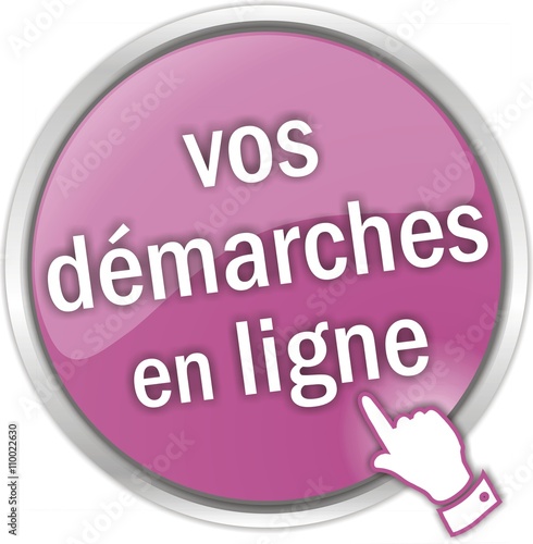 bouton vos démarches en ligne