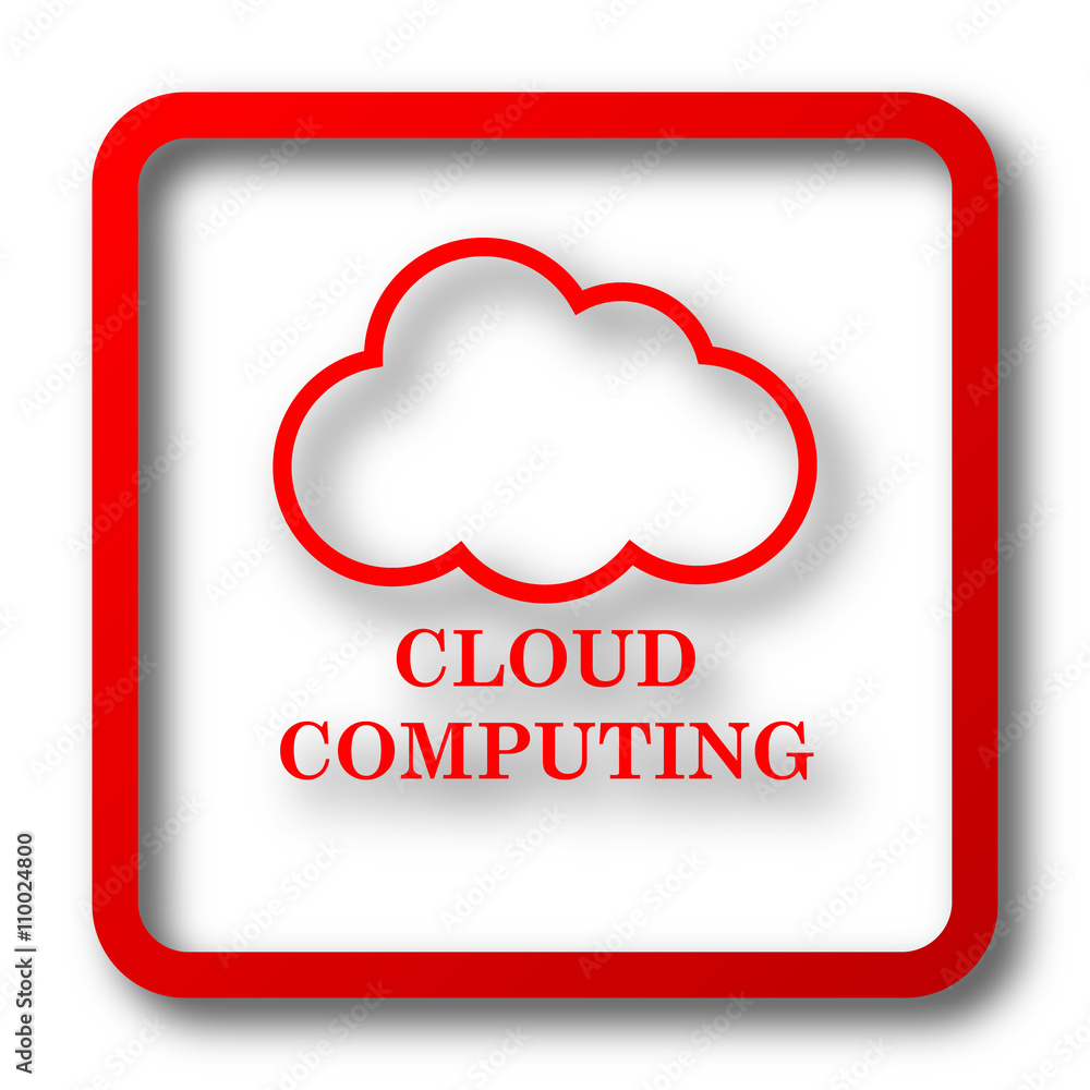 Cloud computing icon Cloud computing icon