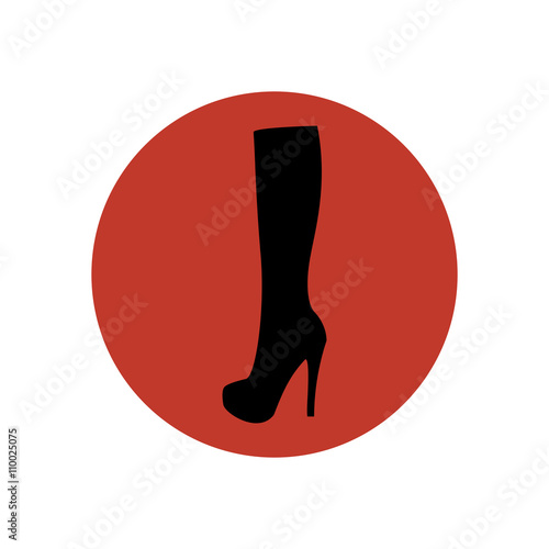 Boots shoes illustration