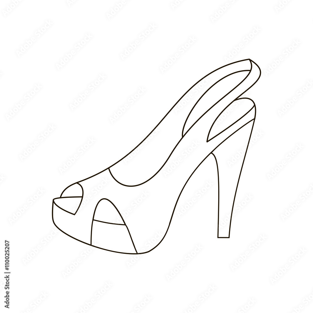 High heels illustration High heels illustration