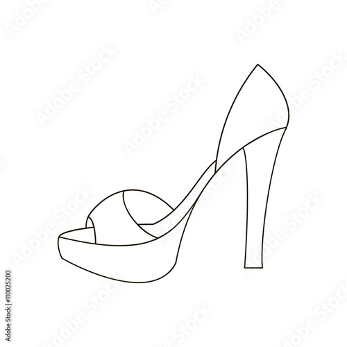 High heels illustration