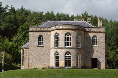 View of a building at Brinkburn Abbey