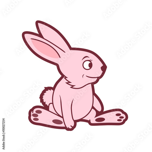 Funny Rose Rabbit in Comic ...