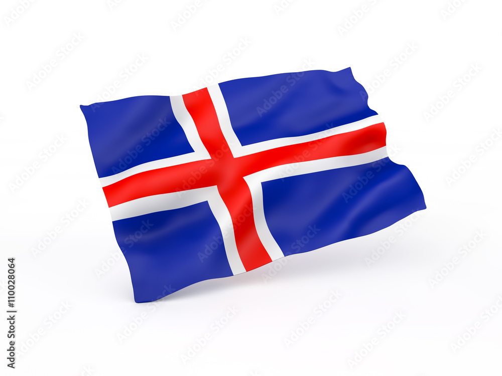 Obraz premium flag. 3D illustration