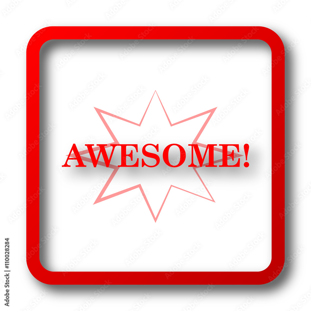 Fototapeta premium Awesome icon
