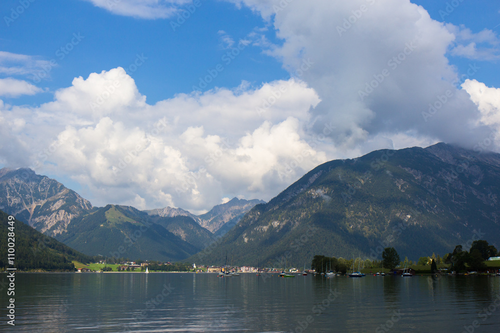 beautiful lake of  Achensee