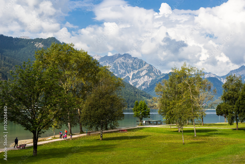 beautiful lake of  Achensee