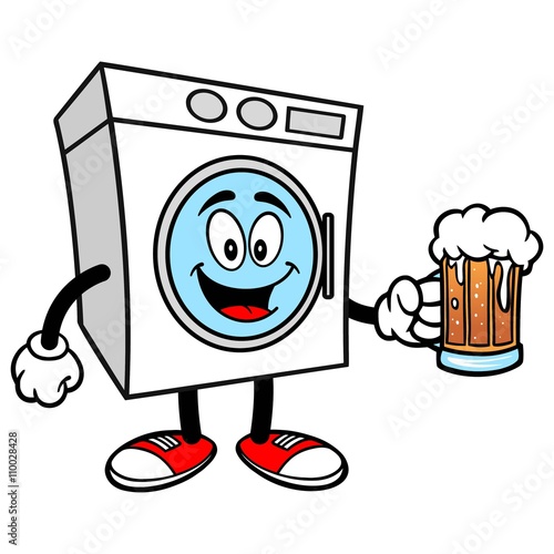 Washer with a Beer