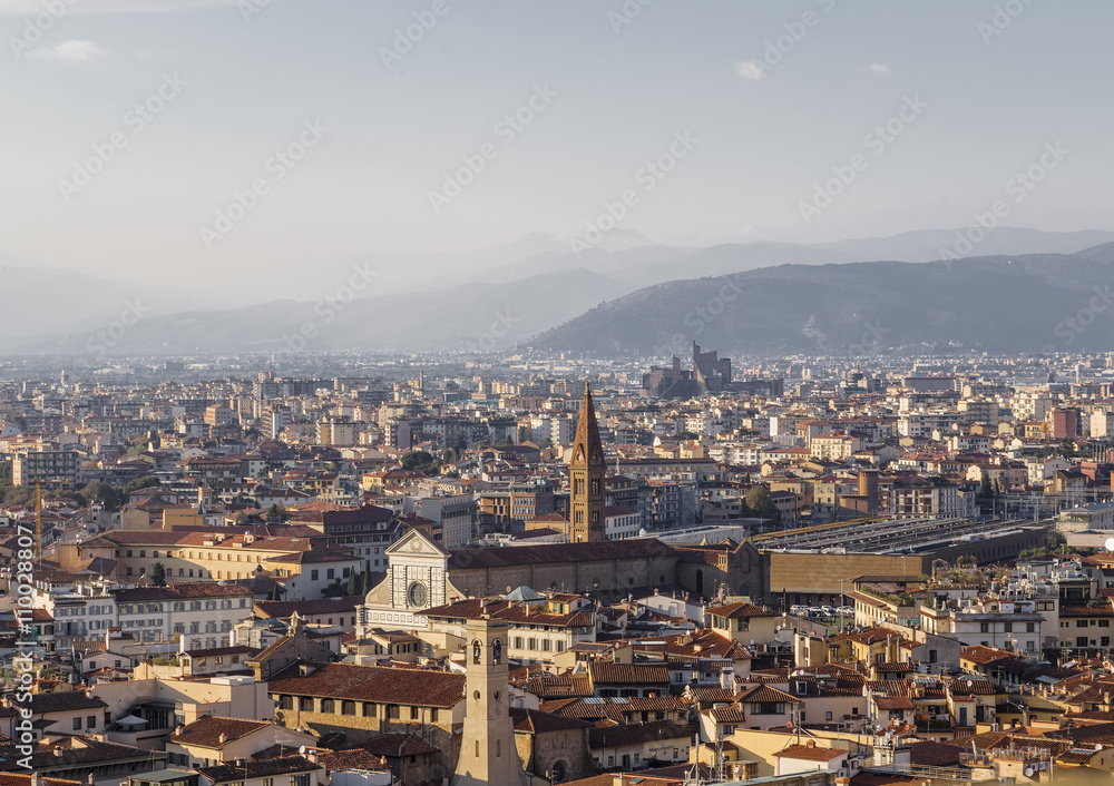 Urban Landscape - Florence Church of Santa Maria Novella