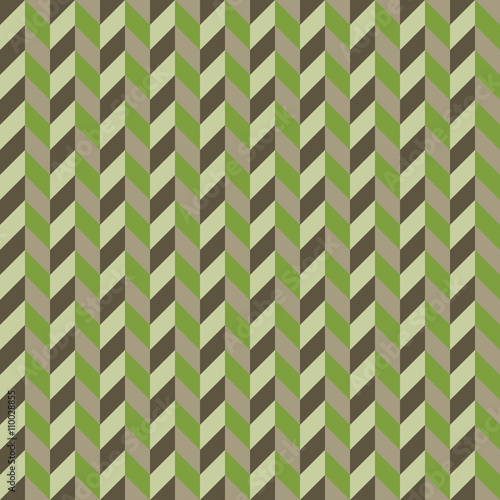 Herringbone pattern of the figures khaki