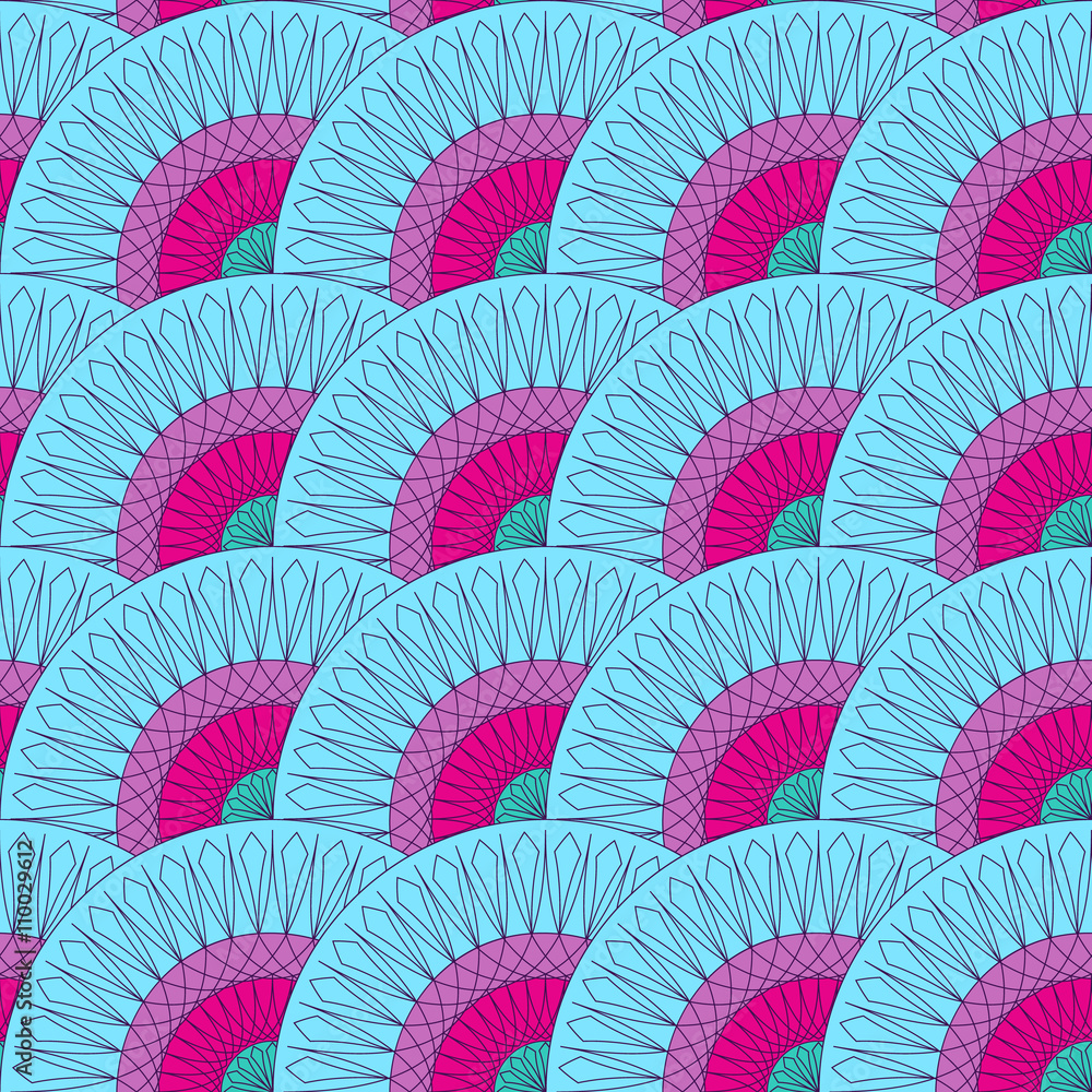 Seamless geometric pattern in the style of Art Deco Seamless geometric pattern in the style of Art Deco
