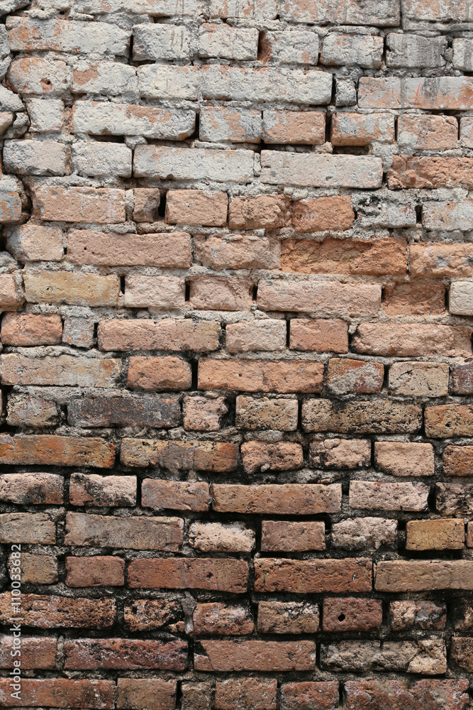 Texture brick wall is weathered and have corrosive. Texture brick wall is weathered and have corrosive.