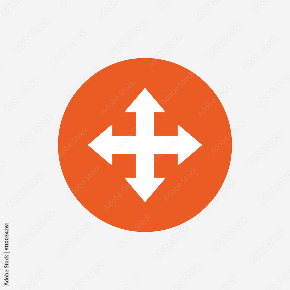 Fullscreen sign icon. Arrows symbol. Fullscreen sign icon. Arrows symbol.