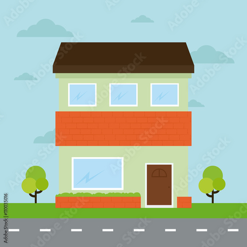 Isolated building