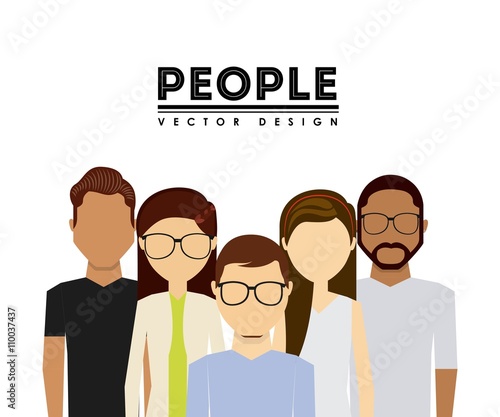 A group of people design 