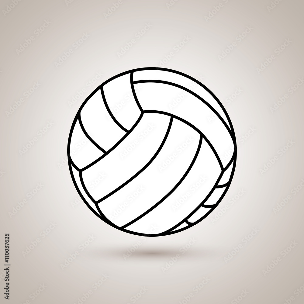 volleyball ball  design 