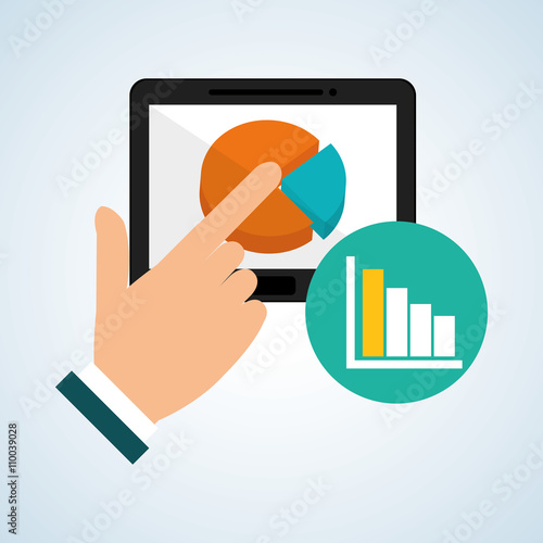Infographic design. data icon.  business concept. , vector illustration