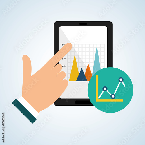Infographic design. data icon.  business concept. , vector illustration