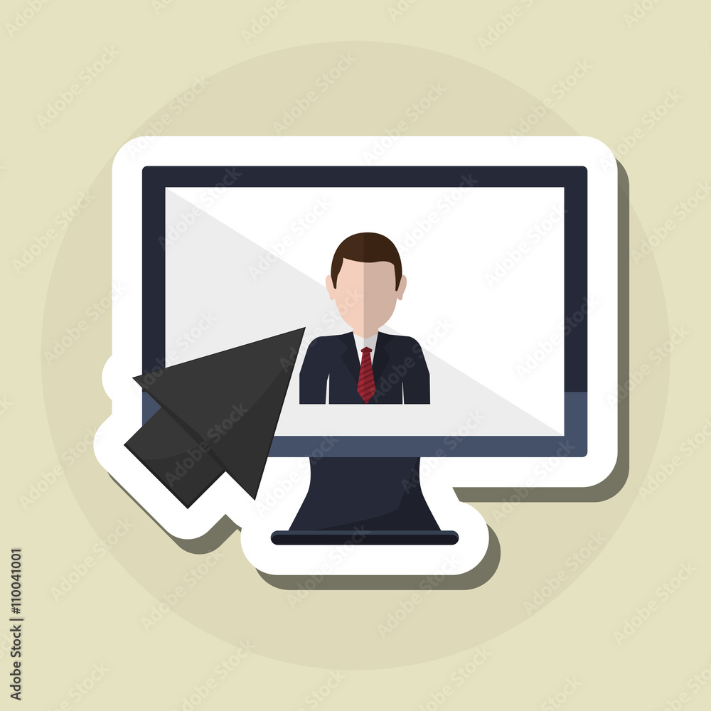 technology design. computer icon. gadget concept, vector illustration technology design. computer icon. gadget concept, vector illustration