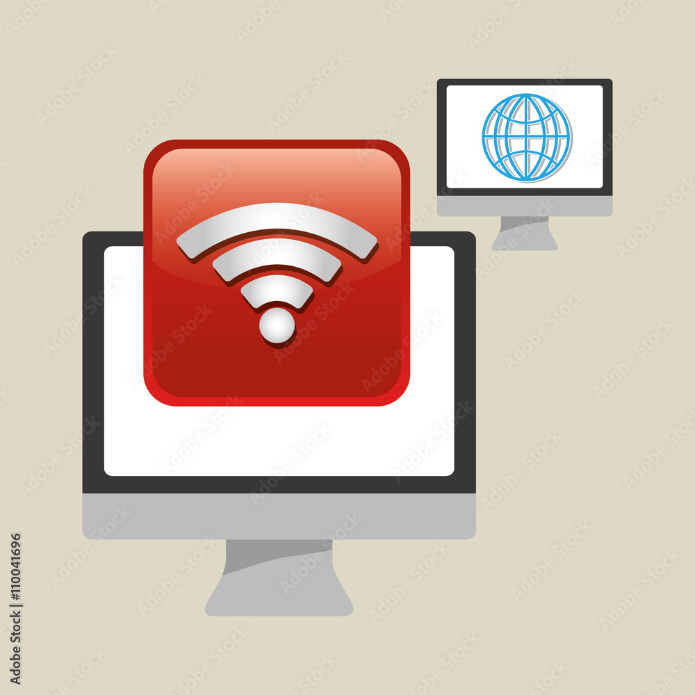 Technology design. social media icon. computer concept Technology design. social media icon. computer concept