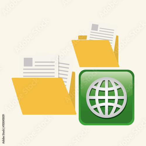 file design. social media icon. online concept