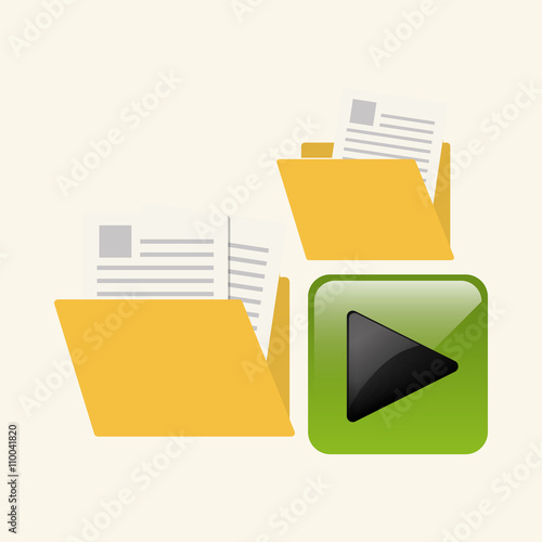 file design. social media icon. online concept