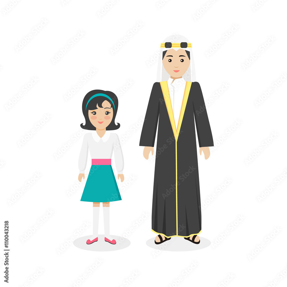 Saudi Arabia Traditional Clothes People Saudi Arabia Traditional Clothes People