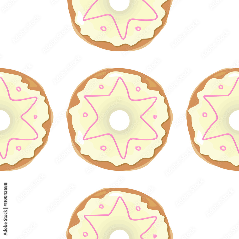 Donut Seamless Background Texture Pattern Donut Seamless Background Texture Pattern