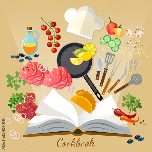 Cookbook creative cooking photo